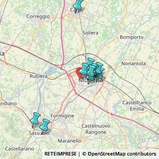 Mappa Viale Leonardo da Vinci, 41126 Modena MO, Italia (5.67636)