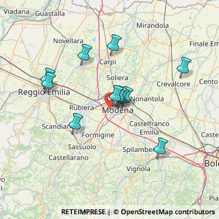 Mappa Viale Leonardo da Vinci, 41126 Modena MO, Italia (13.35091)