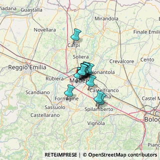 Mappa Largo Sant'eufemia, 41121 Modena MO, Italia (4.985)