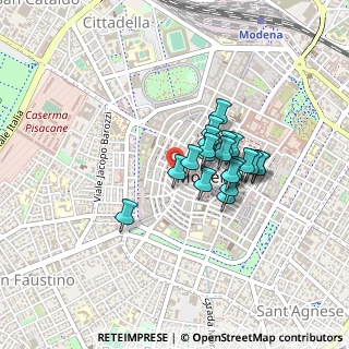 Mappa Via Livizzani, 41121 Modena MO, Italia (0.3115)