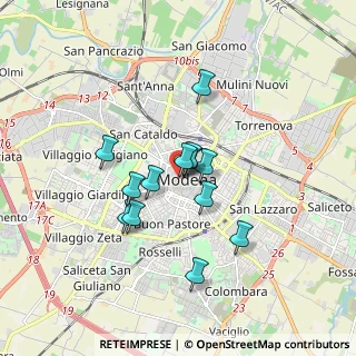 Mappa Via della Vite, 41121 Modena MO, Italia (1.31923)