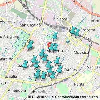Mappa Via Livizzani, 41121 Modena MO, Italia (0.964)