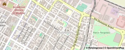 Mappa Modena