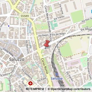Mappa Via Savigliano, 12037 Saluzzo CN, Italia, 12037 Saluzzo, Cuneo (Piemonte)