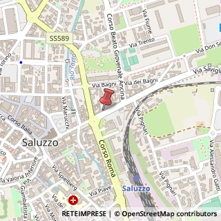Mappa Via Savigliano, 39, 12037 Saluzzo, Cuneo (Piemonte)