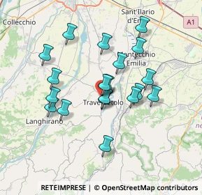 Mappa Via Salvo D'Acquisto, 43029 Traversetolo PR, Italia (6.35263)