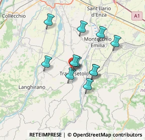 Mappa Via Salvo D'Acquisto, 43029 Traversetolo PR, Italia (5.54091)