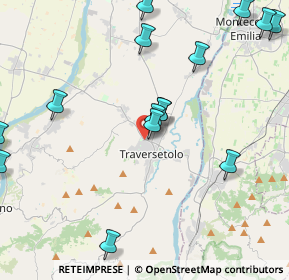 Mappa Via Salvo D'Acquisto, 43029 Traversetolo PR, Italia (5.09267)