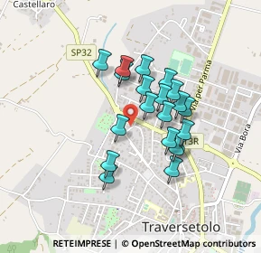Mappa Via Salvo D'Acquisto, 43029 Traversetolo PR, Italia (0.339)