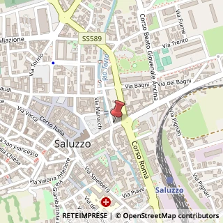 Mappa Via Martiri della Liberazione, 5, 12037 Saluzzo, Cuneo (Piemonte)