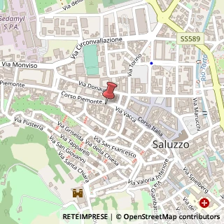 Mappa Corso Piemonte, 7, 12037 Saluzzo, Cuneo (Piemonte)