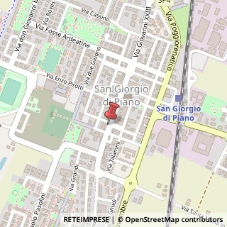 Mappa Piazza Trento Trieste, 9, 40016 San Giorgio di Piano, Bologna (Emilia Romagna)