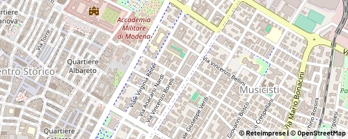 Mappa Modena