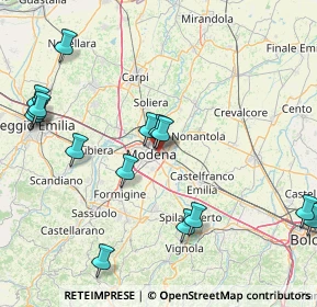 Mappa Via Gioacchino Rossini, 41122 Modena MO, Italia (19.43133)