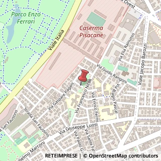 Mappa Via Gregorio Lambrakis,  21, 41100 Modena, Modena (Emilia Romagna)