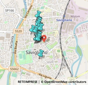 Mappa Via Giuseppe Garibaldi, 12038 Savigliano CN, Italia (0.3045)