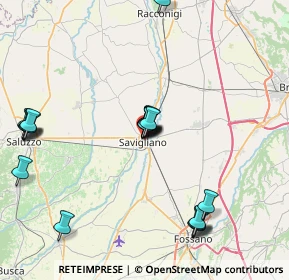 Mappa Via Giuseppe Garibaldi, 12038 Savigliano CN, Italia (8.4295)