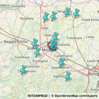 Mappa Corso Canalgrande, 41121 Modena MO, Italia (14.84)