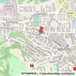 Mappa Corso Piemonte,  9, 12037 Saluzzo, Cuneo (Piemonte)
