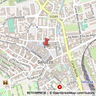 Mappa Piazza Camillo Benso Conte di Cavour, 31, 12037 Saluzzo, Cuneo (Piemonte)