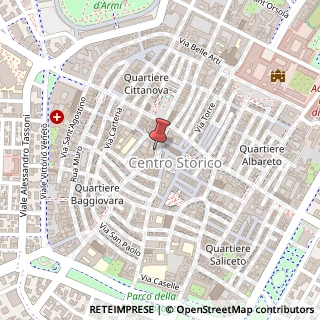 Mappa Corso Duomo, 42, 41121 Modena, Modena (Emilia Romagna)