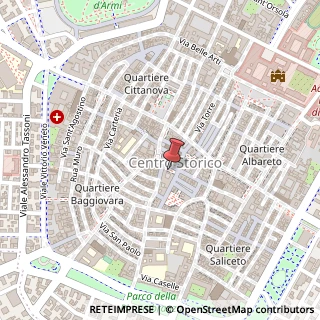 Mappa Piazza Grande, 40, 41121 Modena, Modena (Emilia Romagna)