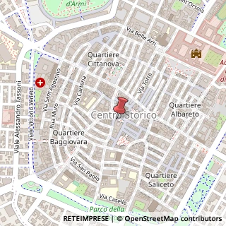 Mappa Piazza Grande, 42, 41121 Modena, Modena (Emilia Romagna)