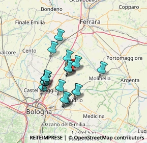 Mappa Via Giovannini, 40052 Baricella BO, Italia (11.3865)