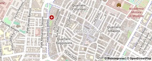 Mappa Módena