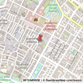 Mappa Piazzale Paolo Boschetti, 8, 41121 Modena, Modena (Emilia Romagna)