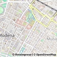 Karte Modena