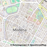 Mapa Modena