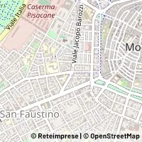 Mapa Modena
