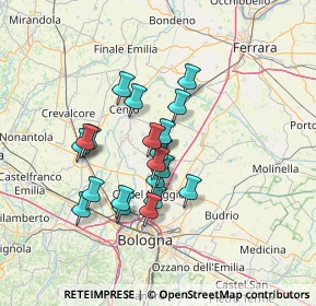 Mappa Via Alessandro Manzoni, 40016 San Giorgio di Piano BO, Italia (11.264)