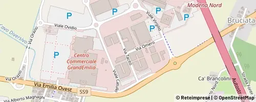 Mappa Modena