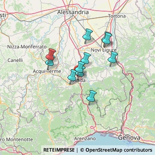 Mappa Via Aldo Canepa, 15076 Ovada AL, Italia (10.90091)