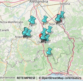 Mappa Via Aldo Canepa, 15076 Ovada AL, Italia (10.88)