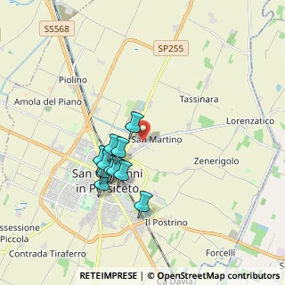 Mappa Via Cesare Maltoni, 40017 San Giovanni in Persiceto BO, Italia (1.57182)