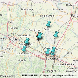 Mappa Via Cesare Maltoni, 40017 San Giovanni in Persiceto BO, Italia (11.26615)
