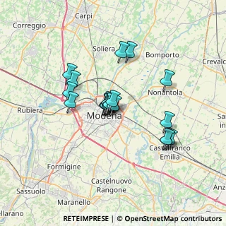 Mappa Via S.G.Bosco, 41122 Modena MO, Italia (5.124)