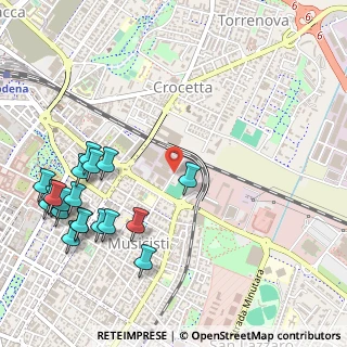Mappa Via S.G.Bosco, 41122 Modena MO, Italia (0.6825)