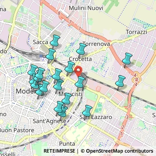 Mappa Via S.G.Bosco, 41122 Modena MO, Italia (1.0265)