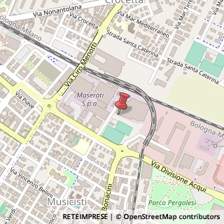 Mappa Via S.G.Bosco, 212, 41122 Modena, Modena (Emilia Romagna)