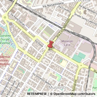 Mappa Viale Ciro Menotti, 246, 41121 Modena, Modena (Emilia Romagna)