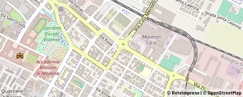 Mappa Modena