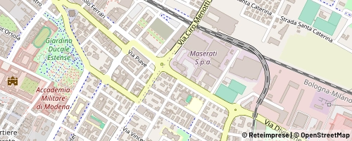 Mappa Modena
