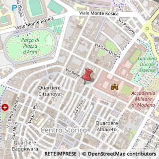 Mappa Piazza San Domenico, 6, 41121 Modena, Modena (Emilia Romagna)