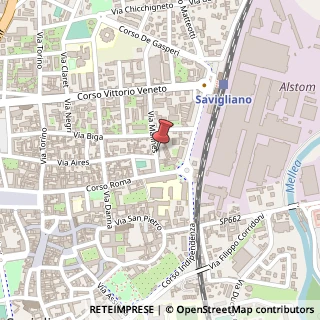 Mappa Via Malines, 10, 12038 Savigliano, Cuneo (Piemonte)
