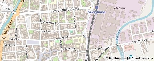 Mappa Savigliano