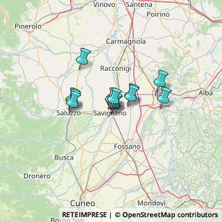 Mappa Via Malines, 12038 Savigliano CN, Italia (8.38583)